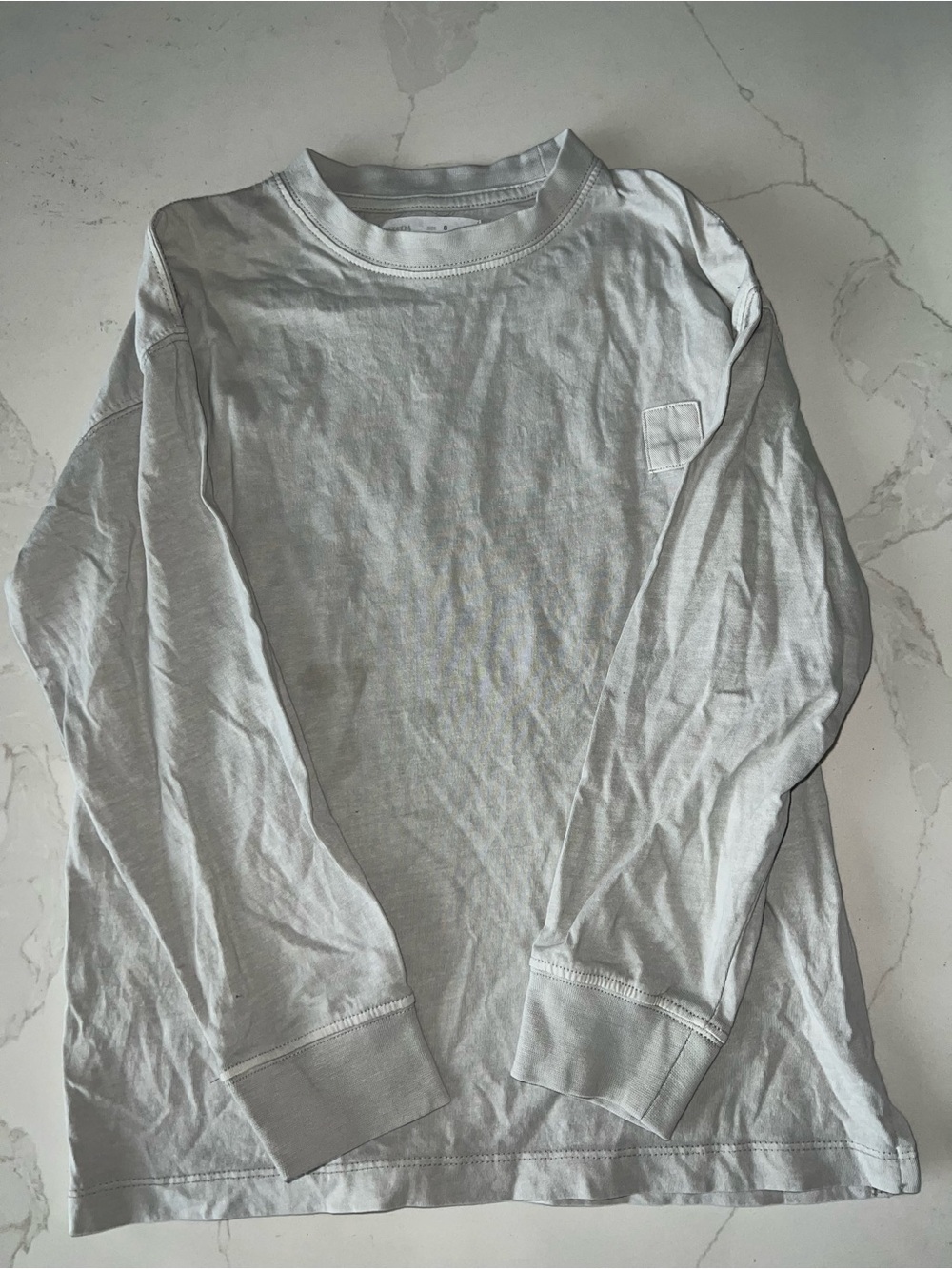 Zara Boys Long Sleeve Crewneck Shirt -L
